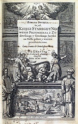 Biblia Gdańska - Strona Tytułowa